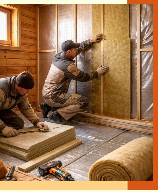 Утепление бани изнутри в Дмитрове под ключ от 4502 руб./м² | ТепломастерДмв