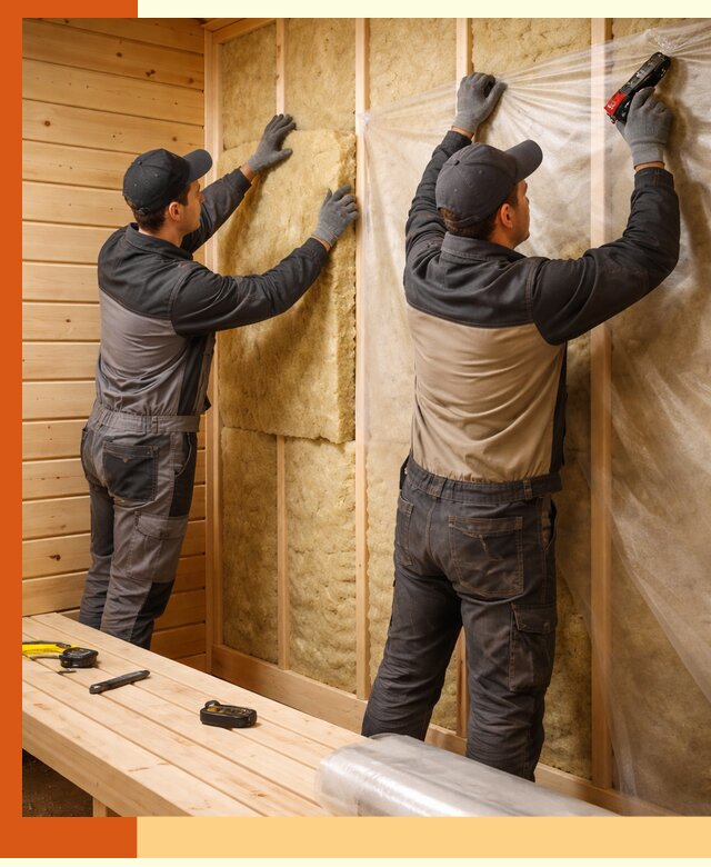 Профессиональное утепление сауны в Дмитрове с гарантиями качества