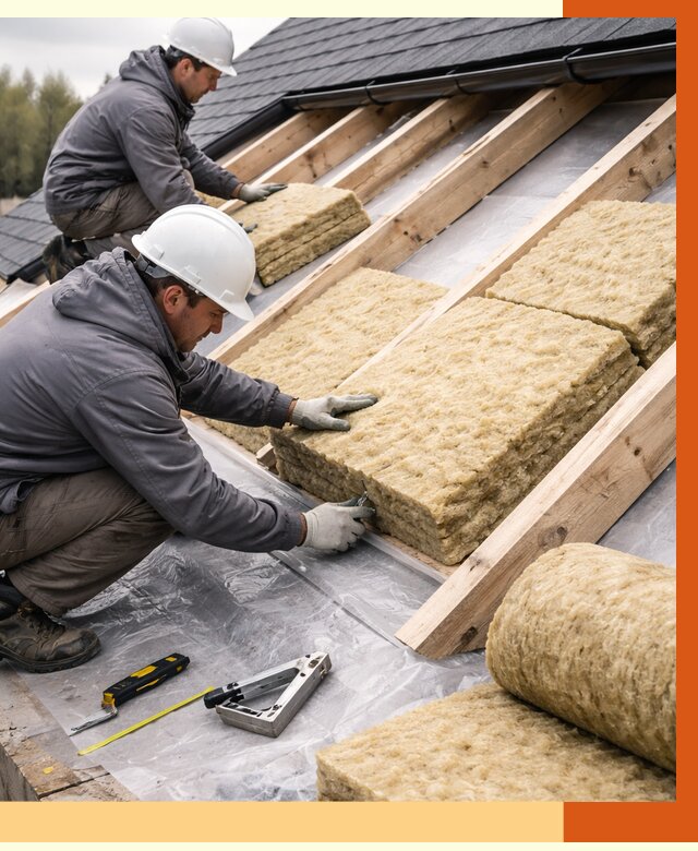 Утепление крыши в Дмитрове от 1983 руб./м2 — комплексное утепление кровли | ТепломастерДмв