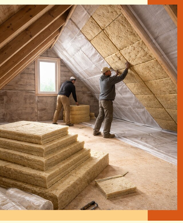 Утепление мансарды в Дмитрове от 2680 руб/м2 — комплексно и под ключ | ТепломастерДмв