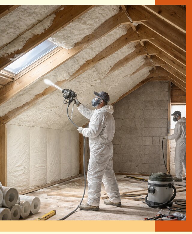 Утепление мансарды ППУ в Дмитрове от 2948 руб./м² — заказать под ключ | ТепломастерДмв