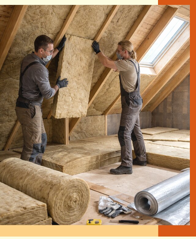 Утепление мансарды минватой в Дмитрове от 4502 руб./м2 — монтаж и пароизоляция | ТепломастерДмв