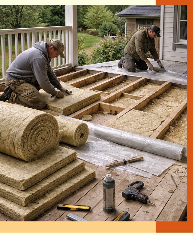 Утепление террасы в Дмитрове от 4502 руб./м2 — утеплить террасу под ключ | ТепломастерДмв