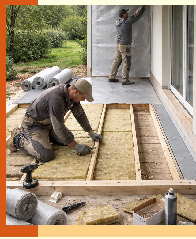 Утепление террасы в Дмитрове — тепло и защита круглогодично