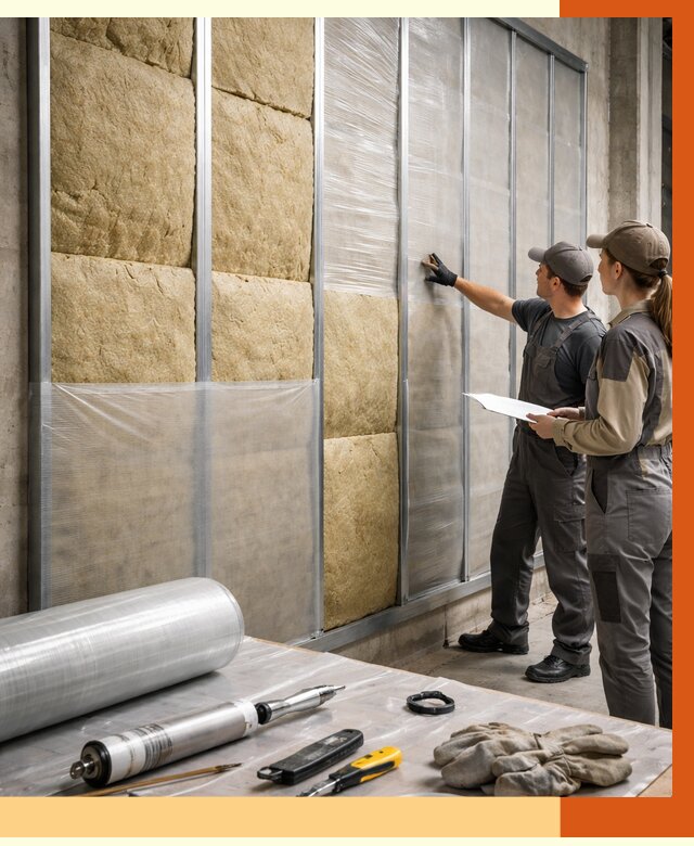 Утепление склада химсырья в Дмитрове от 4824 руб. под ключ | ТепломастерДмв