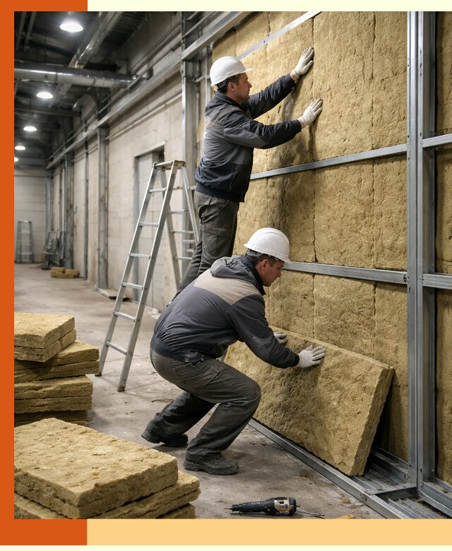 Утепление цеха под ключ в Дмитрове с гарантией качества