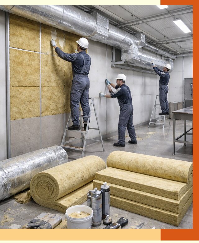 Утепление пищевого цеха в Дмитрове от 13400 руб./м² — комплексно под ключ | ТепломастерДмв