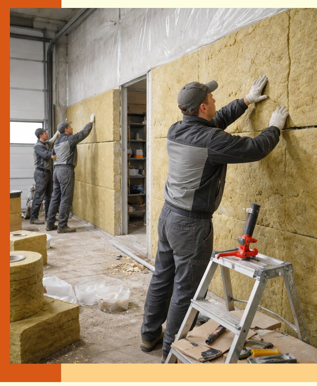 Утепление автосервиса и мастерских в Дмитрове качественно и надёжно