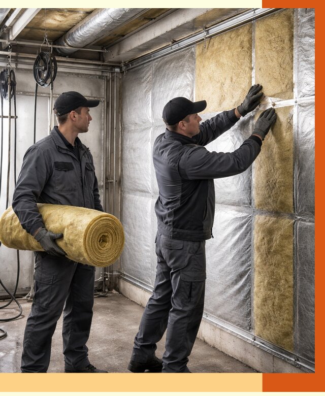 Утепление автомойки в Дмитрове от 9112 руб./м2 — комплексное утепление под ключ | ТепломастерДмв