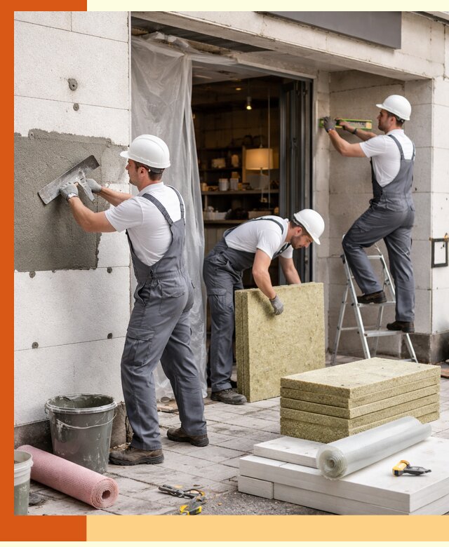 Утепление кафе в Дмитрове: профессиональная теплоизоляция и монтаж