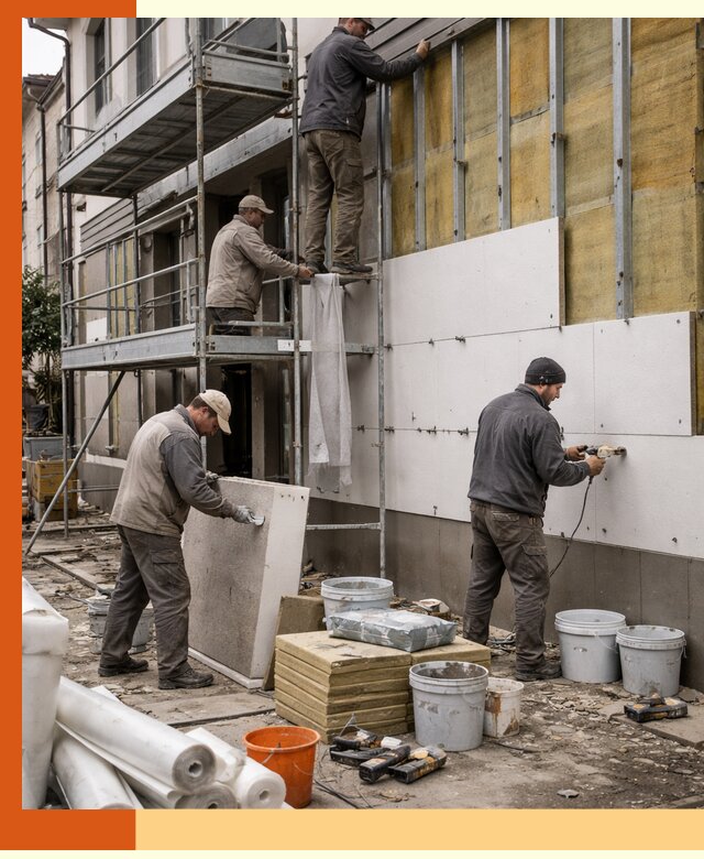 Утепление гостиницы под ключ в Дмитрове с гарантией качества