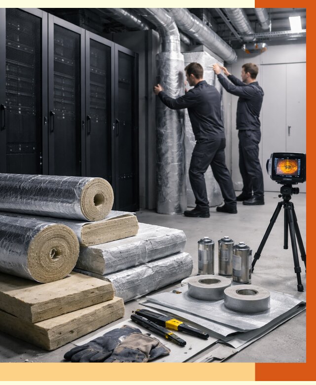 Утепление серверной в Дмитрове от 9112 руб./м² — комплексно под ключ | ТепломастерДмв