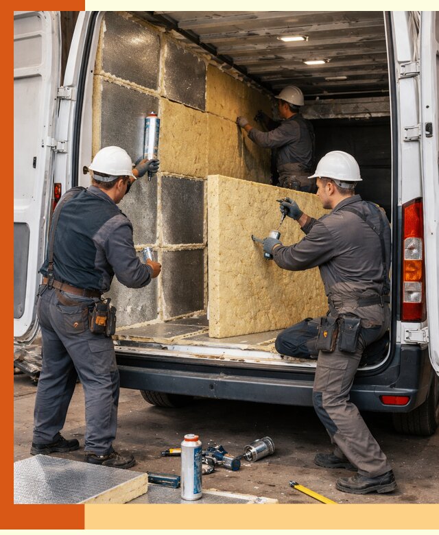 Утепление фургона-рефрижератора в Дмитрове для сохранения температуры