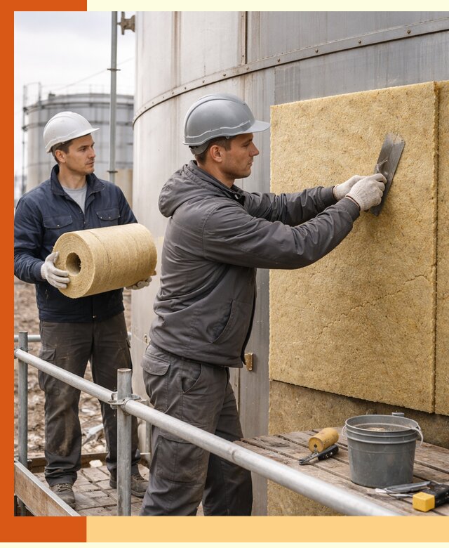 Профессиональное утепление резервуара и теплоизоляция в Дмитрове