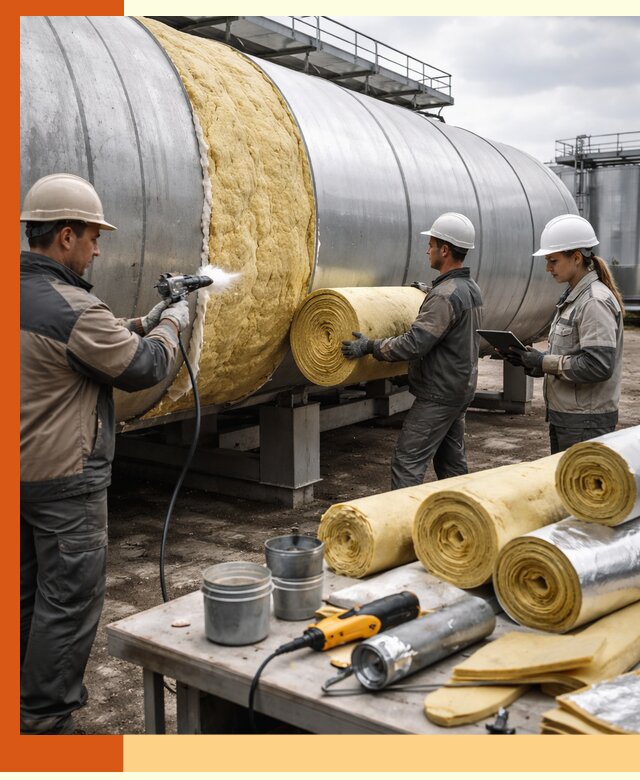 Утепление цистерны в Дмитрове — утеплители и монтаж под ключ