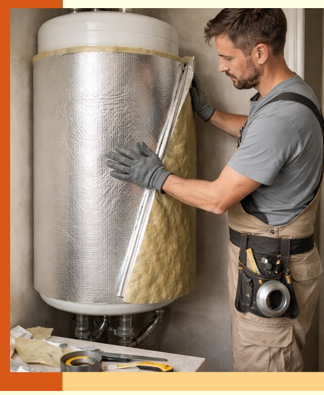 Утепление бойлера в Дмитрове для снижения теплопотерь и экономии энергии