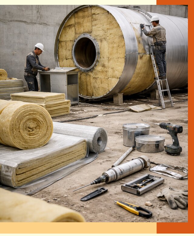 Утепление резервуара с топливом в Дмитрове от 29480 руб. под ключ | ТепломастерДмв