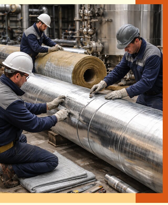 Утепление технологического оборудования в Дмитрове от 4502 руб. за м2 | ТепломастерДмв