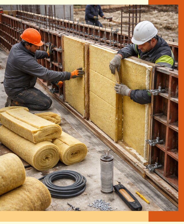 Теплоизоляция опалубки в Дмитрове от 7718 руб. за м2 — услуги и монтаж | ТепломастерДмв
