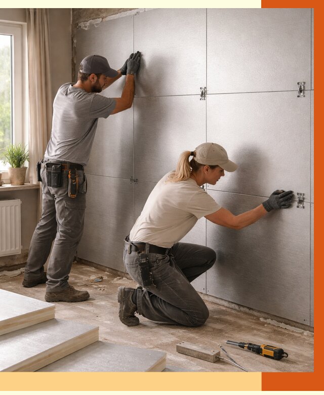 Утепление PIR панелями в Дмитрове от 4502 руб. под ключ | ТепломастерДмв