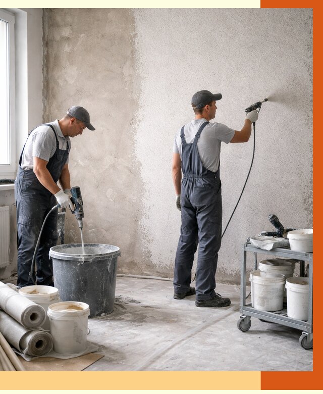 Утепление стен жидкой теплоизоляцией в Дмитрове от 4502 руб/м² | ТепломастерДмв