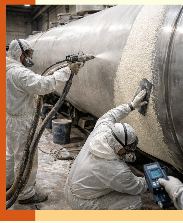 Утепление автоцистерн жидкой теплоизоляцией в Дмитрове