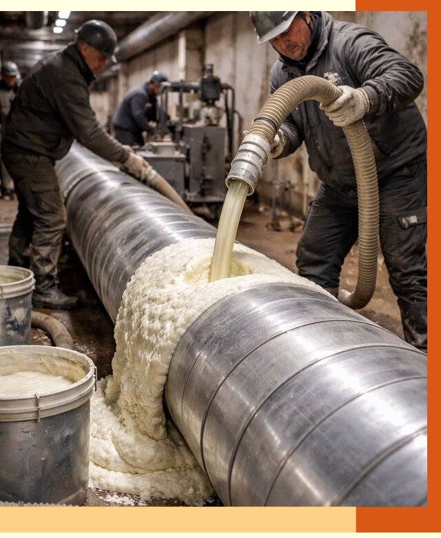 Утепление теплотрассы жидкой теплоизоляцией в Дмитрове от 4502 руб. | ТепломастерДмв