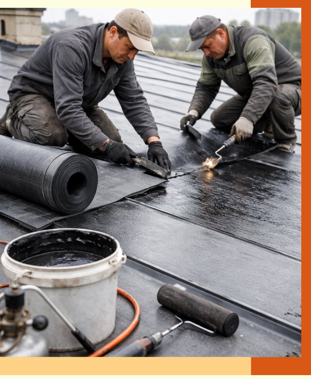 Гидроизоляция фальцевой кровли в Дмитрове от 8040 руб. под ключ | ТепломастерДмв