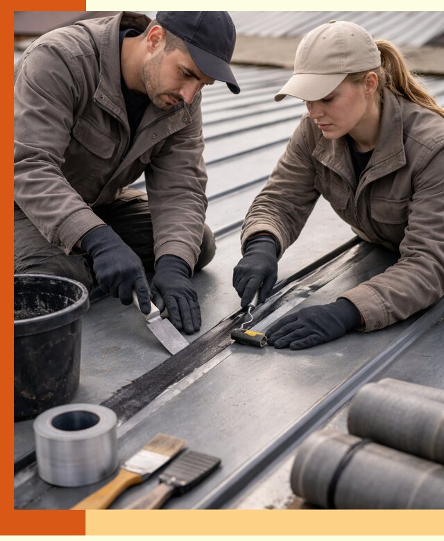 Гидроизоляция фальцевой кровли в Дмитрове качественно и надежно