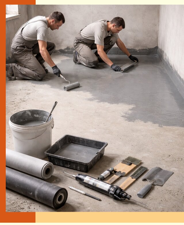 Гидроизоляция пола в Дмитрове — надежная защита от влаги и протечек