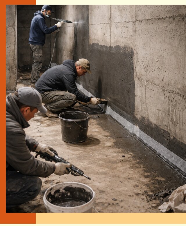 Гидроизоляция подвала в Дмитрове — комплексная защита от влаги