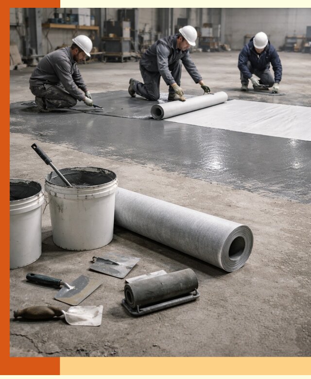 Гидроизоляция промышленного пола в Дмитрове — защита и долговечность