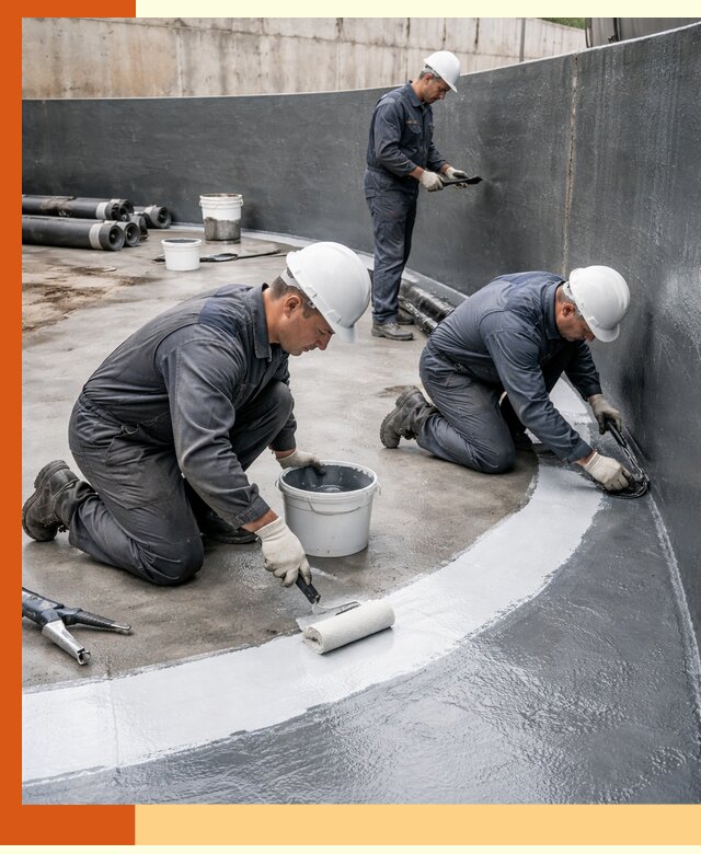 Гидроизоляция резервуара для топлива в Дмитрове