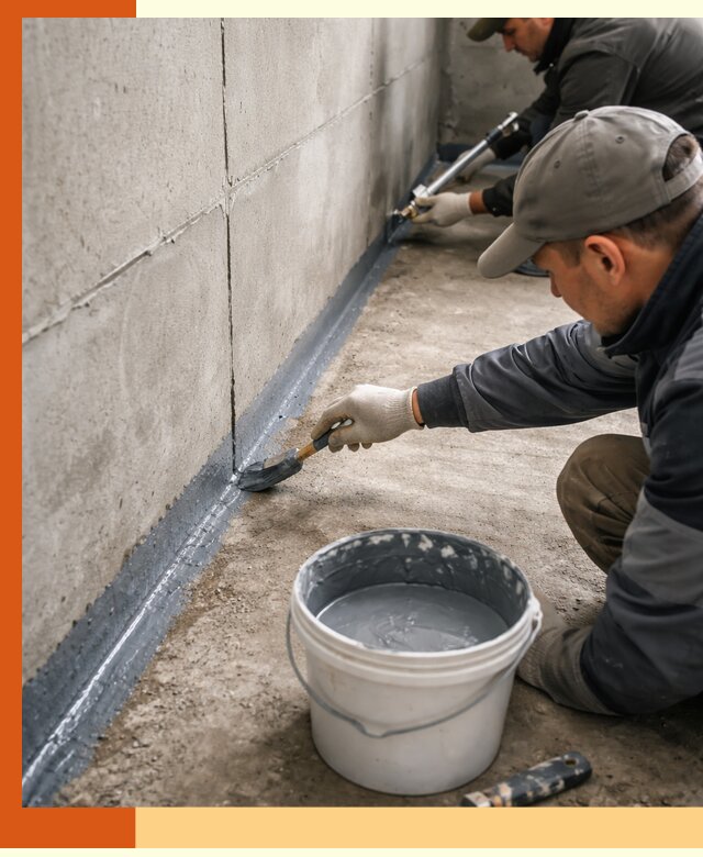 Гидроизоляция швов зданий и конструкций в Дмитрове