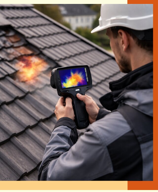 Тепловизионное обследование кровли в Дмитрове от 4824 руб. — ТепломастерДмв под ключ