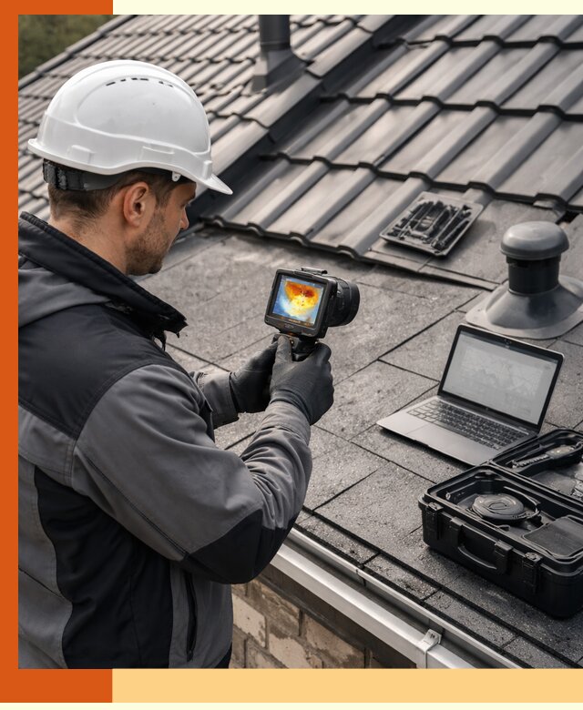 Тепловизионное обследование кровли в Дмитрове для выявления дефектов