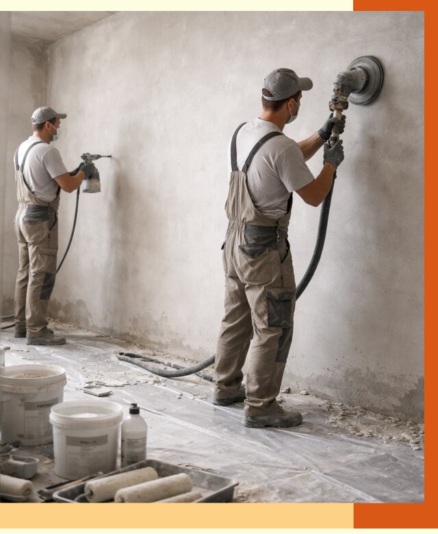 Подготовка поверхности под напыление в Дмитрове от 1286 руб. — ТепломастерДмв