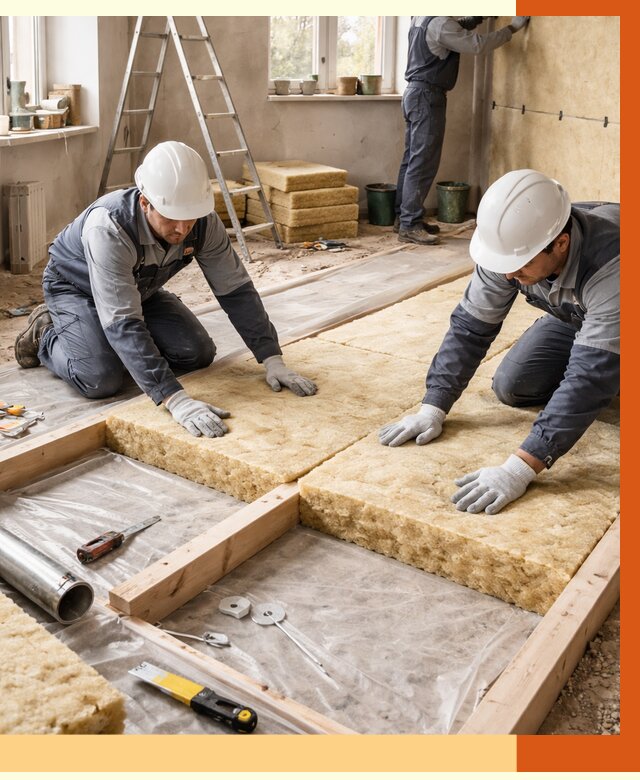 Восстановление теплоизоляции в Дмитрове от 9112 руб. — ремонт утепления под ключ | ТепломастерДмв