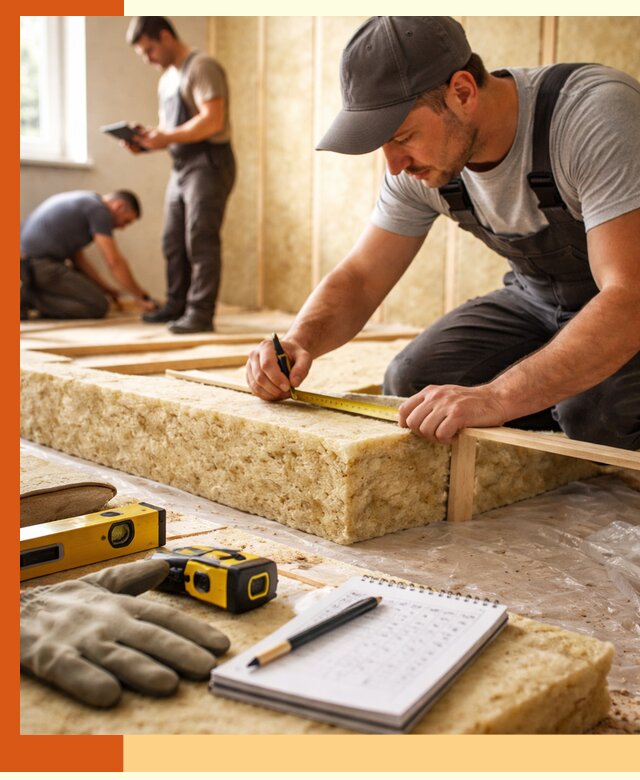 Расчет толщины утеплителя для зданий и помещений в Дмитрове