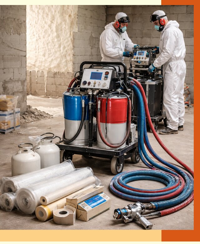 Аренда установки для напыления ППУ в Дмитрове от 37520 руб. | ТепломастерДмв