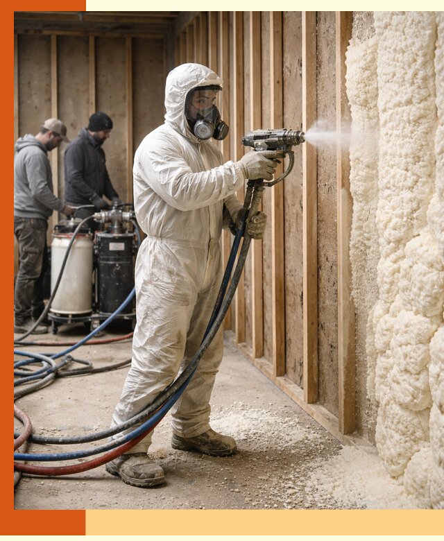 Обучение напылению ППУ: курсы для специалистов в Дмитрове