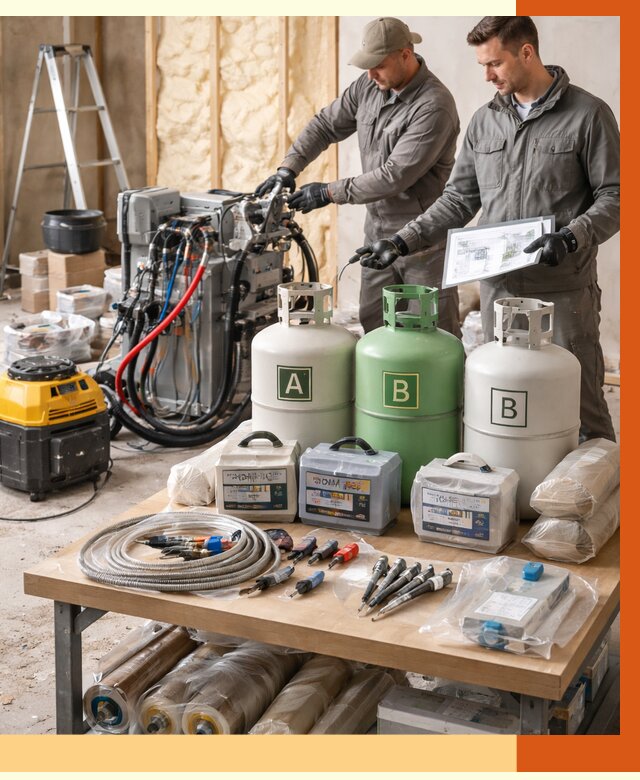 Продажа компонентов ППУ с консультацией в Дмитрове от 4502 руб. | ТепломастерДмв